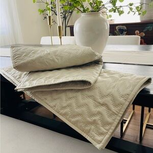 HOTEL COLLECTION champagne shams-EURO
